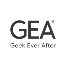 geek ever after logo color transparente